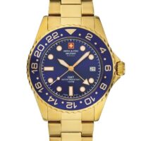 Swiss Alpine Military GMT Deep Blue Herreur