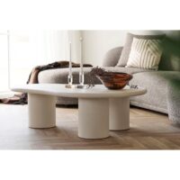 House Nordic - Palmera Sofabord, off-white, L120 cm