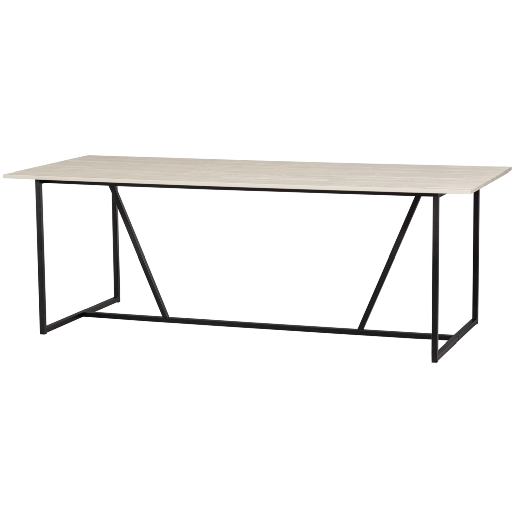 WOOOD - Silas Spisebord Asketræ Børstet Dust FSC 220x90 cm
