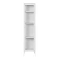 House Nordic – Brisbane Smalt Vitrineskab, 40x35x180cm