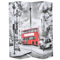 Foldbar Rumdeler London Bus - 160 x 170 cm
