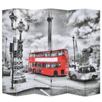 Foldbar Rumdeler London Bus – 228 x 170 cm