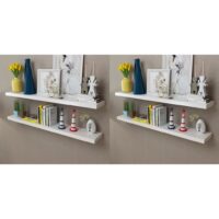 Væghylder MDF – 4 / 120 cm