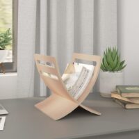 Stående Magasinholder Træ – Beige