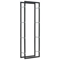 Brændestativ Stål - 50 x 20 x 150 cm