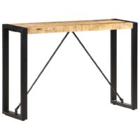 Konsolbord Massivt Mangotræ – Lysebrun / 110 cm