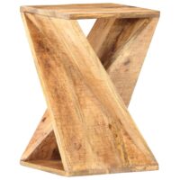 Sidebord 35x35x55 Cm - Massivt mangotræ