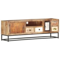 TV-Skab 120x30x40 Cm Massivt Genbrugstræ