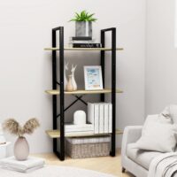 Opbevaringsreol - Sonoma-eg / 105 Cm / Konstrueret træ