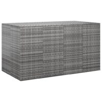 Hyndeboks Polyrattan – Grå / 194 x 100 x 103 cm