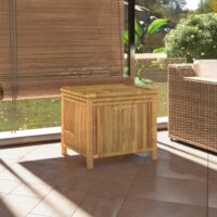 Opbevaringskasse Til Haven Box Bambus – 60 x 52 x 55 cm