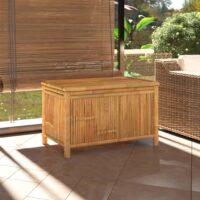 Opbevaringskasse Til Haven Box Bambus – 90 x 52 x 55 cm