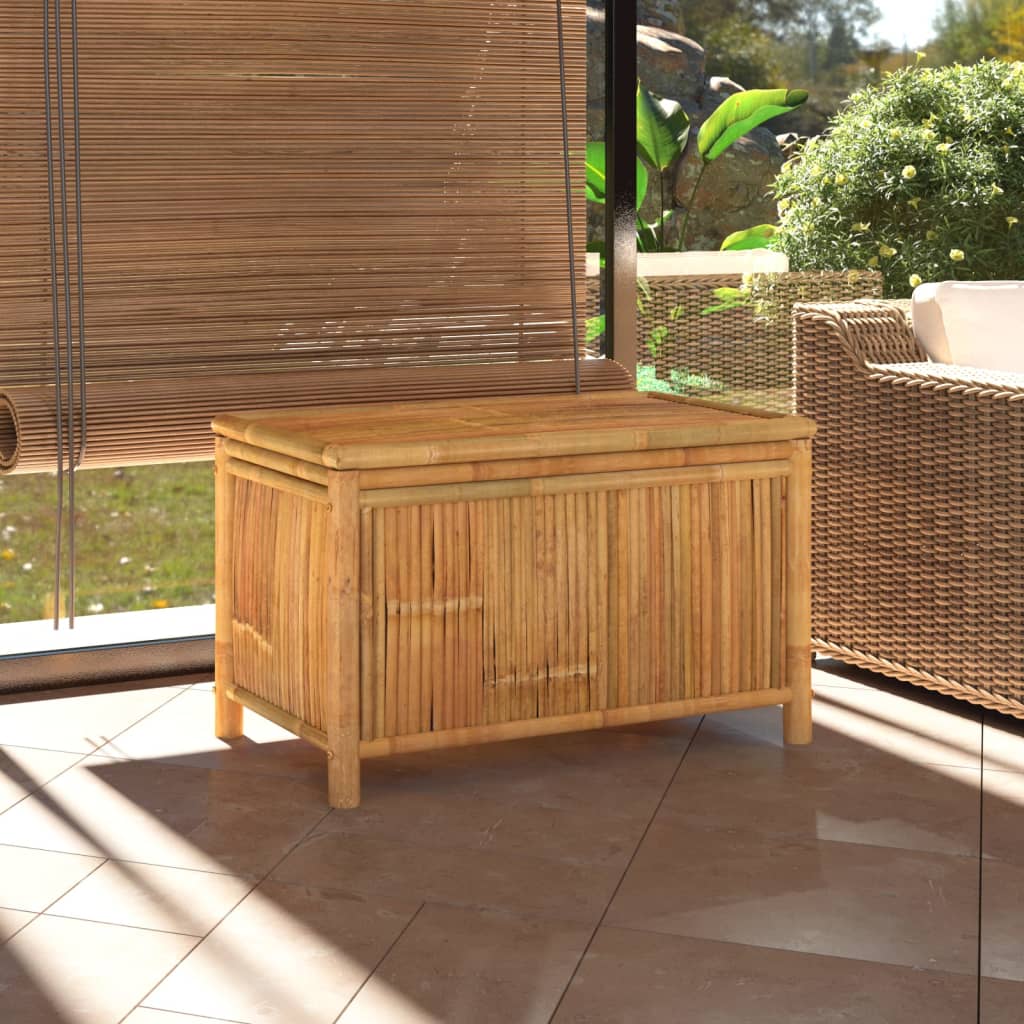 Opbevaringskasse Til Haven Box Bambus - 90 x 52 x 55 cm