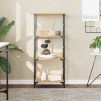 Bogreol Konstrueret Træ - Sonoma-eg / 117.5 cm