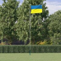 Det Ske Flag 90×150 Cm – ukraine / Sektionsinddelt