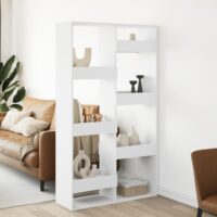 Rumdeler Konstrueret Træ – Hvid / 175 cm