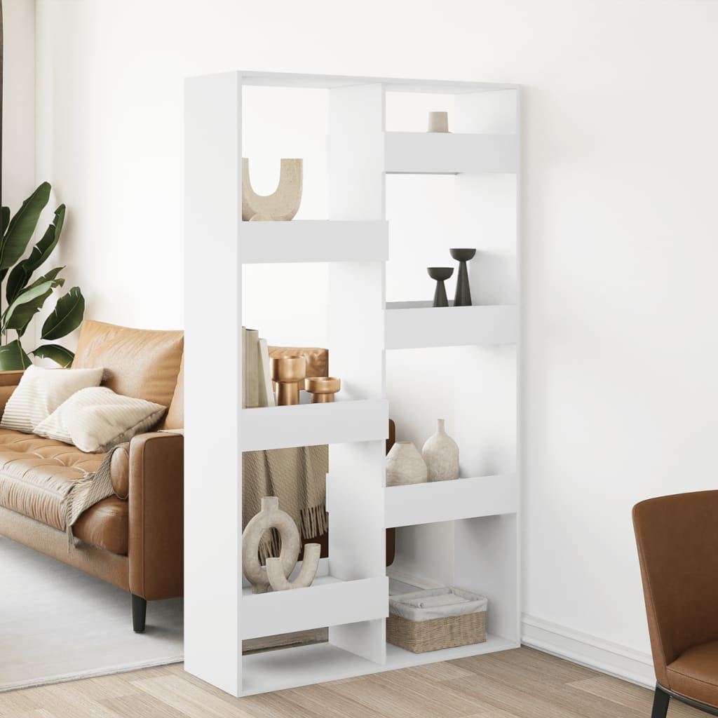 Rumdeler Konstrueret Træ - Hvid / 175 cm