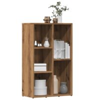 Bogreol/Skænk 50x25x80 Cm Konstrueret Træ – artisan eg