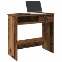 Skrivebord 80x40x75 Cm Konstrueret Træ - Gammelt træ