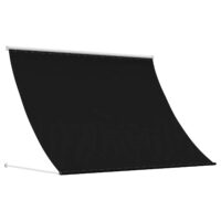 Foldemarkise - Sort / 150 x 150 cm