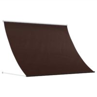 Foldemarkise - Brun / 150 x 150 cm
