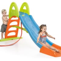 Feber - Super Mega Slide m. vandtilslutning, 238cm